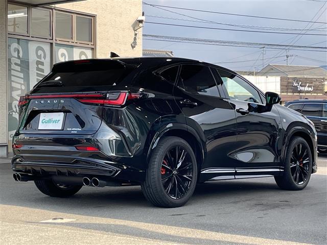 NX NX450h+ Fスポーツ ワンオーナー 純正14インチDA 全方位カメラ サンルーフ TRDエアロ TRDマフラー レザーシート シートヒーター オレンジキャリパー デジタルインナーミラー 置くだけ充電 クルーズコントロール(32枚目)