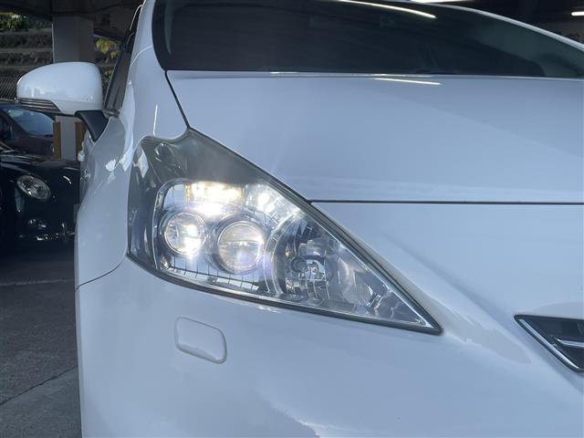 プリウスアルファ G 社外ナビ/バックカメラ/クルーズコントロール/ETC/社外前後ドラレコ/純正フロアマット/純正AW16インチ/オートLEDライト/電動格納ミラー/スマートキー×2(31枚目)