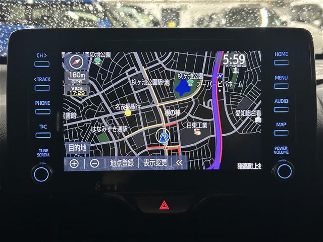 ヤリスクロス Ｚ　ディスプレイオーディオ／バックカメラ／社外ドラレコ前後／ＴＶキャンセラー／コーナーセンサー前後／シートヒーターＤ＋Ｎ／ＥＴＣ／ＢＳＭ／Ｄ席パワーシート／オートＬＥＤライト／オートハイビーム（5枚目）