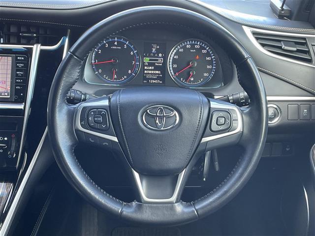 ハリアー エレガンス 4WD/寒冷地仕様車/純正ディーラーOPナビ(DISC・SD・BT)/バックカメラ/ワンセグTV/ビルトインETC/社外ドライブレコーダー/ステアリングスイッチ/運転席パワーシート/純正AWタイヤ積込(9枚目)