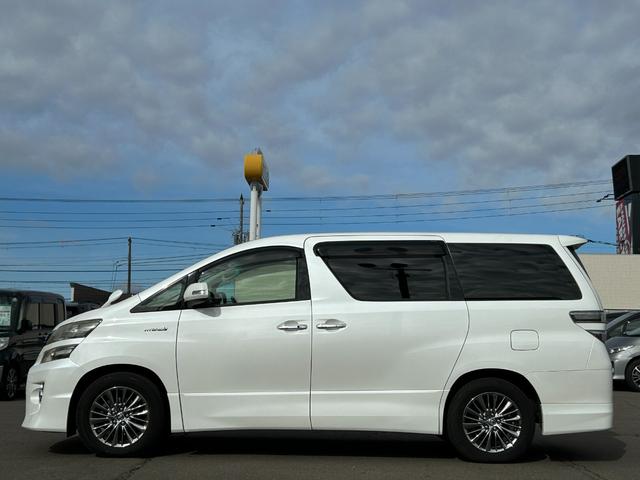 ヴェルファイアハイブリッド ZR Gエディション 純正ナビ(CD/DVD/BT) フルセグTV フリップダウンモニター サンルーフ 両側パワースライドドア 電動リアゲート クルーズコントロール パワーシート シートヒーター 社外エンジンスターター(40枚目)