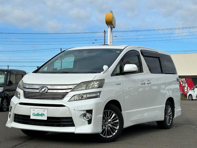 ヴェルファイアハイブリッド ZR Gエディション 純正ナビ(CD/DVD/BT) フルセグTV フリップダウンモニター サンルーフ 両側パワースライドドア 電動リアゲート クルーズコントロール パワーシート シートヒーター 社外エンジンスターター(44枚目)