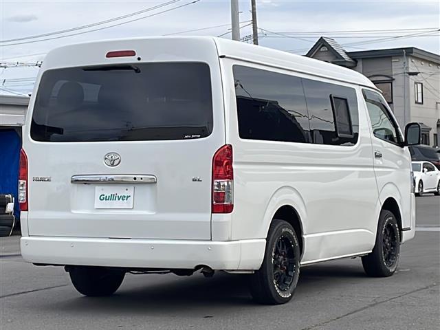ハイエースワゴン ＧＬ　４ＷＤ／ワンオーナー／禁煙車／寒冷地仕様／アルパイン１１型ナビ／ＣＤ／ＤＶＤ／ＳＤ／ＭＳＶ／ＵＳＢ／ＢＴ／フルセグ／バックカメラ／ＰＣＳ／ＬＤＡ／ＰＫＳＢ／クリアランスソナー／社外ＡＷ冬タイヤ／ＥＴＣ（38枚目）