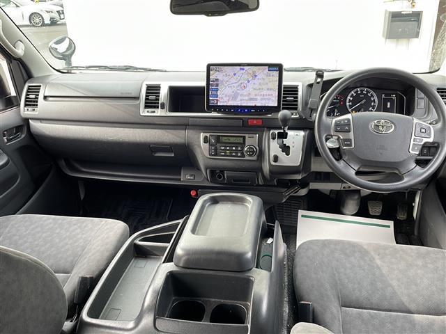 ハイエースワゴン ＧＬ　４ＷＤ／ワンオーナー／禁煙車／寒冷地仕様／アルパイン１１型ナビ／ＣＤ／ＤＶＤ／ＳＤ／ＭＳＶ／ＵＳＢ／ＢＴ／フルセグ／バックカメラ／ＰＣＳ／ＬＤＡ／ＰＫＳＢ／クリアランスソナー／社外ＡＷ冬タイヤ／ＥＴＣ（42枚目）