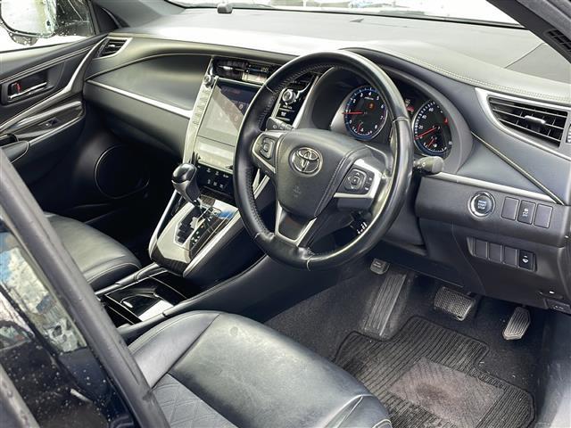 ハリアー エレガンス /禁煙車/寒冷地仕様/純正ナビ BT/AUX/USB/フルセグ/CD/DVD/SD/アイドリングストップ/定速クルーズコントロール/横滑り防止/革巻きステアリング/ステアリングスイッチ(15枚目)