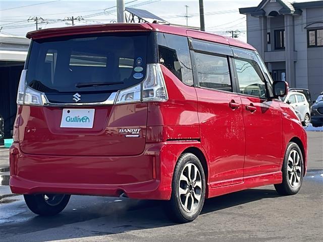 ソリオバンディット ハイブリッドMV 4WD/禁煙車/純正メモリナビ/BT/フルセグ/全方位カメラ/デュアルカメラブレーキサポート/レーンキープ/クルーズコントロール/アイドリングストップ/両側電動ドア/シートヒーター/LEDヘッドライト(41枚目)