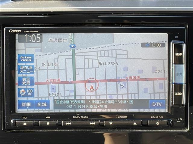 フィットハイブリッド Sパッケージ 4WD/禁煙車/純正SDナビ/CD/DVD/SD/BT/フルセグ/バックカメラ/CTBA/クルーズコントロール/パドルシフト/オートライト/LEDヘッドライト/フォグライト/ETC/社外AW夏タイヤ積(2枚目)