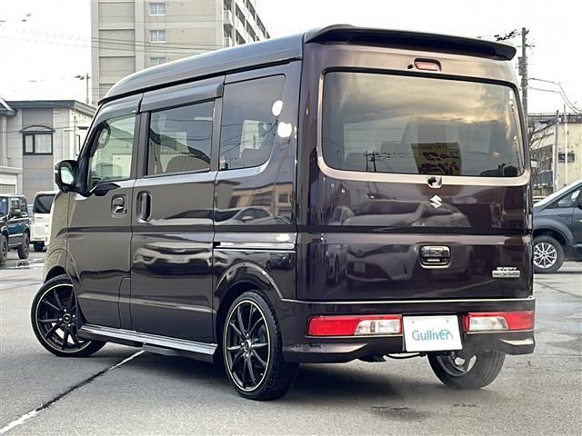 エブリイワゴン ＰＺターボスペシャル　４ＷＤ／禁煙車／衝突軽減ブレーキ／社外ナビ／バックカメラ／ドライブレコーダー／両側パワースライド／左側オートステップ／オートエアコン／ミラーヒーター／シートヒーター／ステアリングスイッチ／オートライト（43枚目）