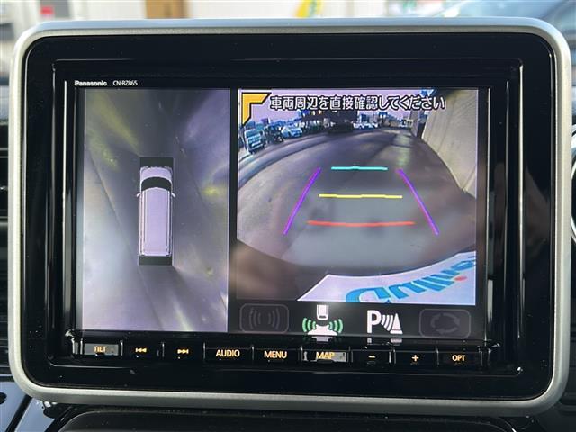 スペーシアカスタム ハイブリッドXSターボ 4WD/禁煙車/スズキセーフティセンス/純正ナビ/バックカメラ/社外ドライブレコーダー前後/社外エンジンスターター/HUD/両側パワースライドドア/リアサーキュレーター/オートエアコン/ミラーヒーター(3枚目)