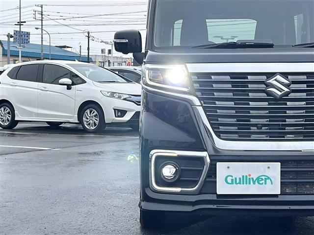 スペーシアカスタム ハイブリッドXSターボ 4WD/禁煙車/スズキセーフティセンス/純正ナビ/バックカメラ/社外ドライブレコーダー前後/社外エンジンスターター/HUD/両側パワースライドドア/リアサーキュレーター/オートエアコン/ミラーヒーター(11枚目)