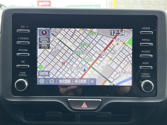 ヤリス X 4WD/禁煙車/寒冷地仕様/純正メモリナビ/前後コーナーセンサー/バックカメラ/レーダークルーズコントロール/プリクラッシュセーフティ/レーントレーシングアシスト/パーキングサポートブレーキ/ETC(2枚目)