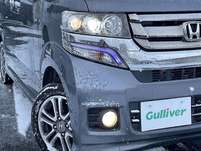 Ｎ－ＢＯＸカスタム Ｇ・Ｌパッケージ　純正ナビＣＤ／ＤＶＤ／ＢＴ／ＴＶ／／バックカメラ／片側パワースライドドア／禁煙車／４ＷＤ／横滑り防止／前席シートヒーター／ビルトインＥＴＣ／ミラーヒーター／オートライト／ドライブレコーダー／ＨＩＤ（12枚目）