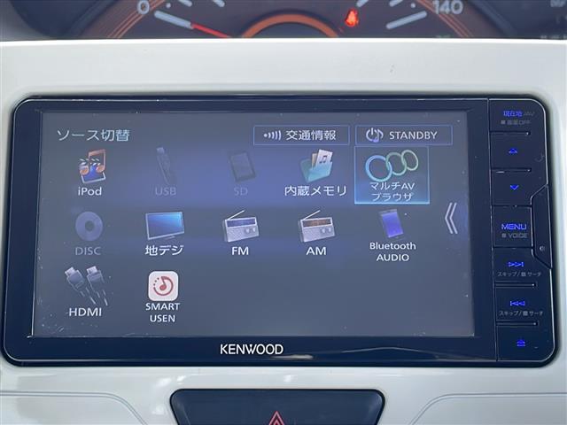 タント X ホワイトアクセントSAIII /4WD/禁煙/社外ナビ CD/BT/DVD/フルセグ/SD/USB/片側電動ドア/衝突軽減ブレーキ/横滑り防止/アイドリングストップ/運転席シートヒーター/オートライト(3枚目)