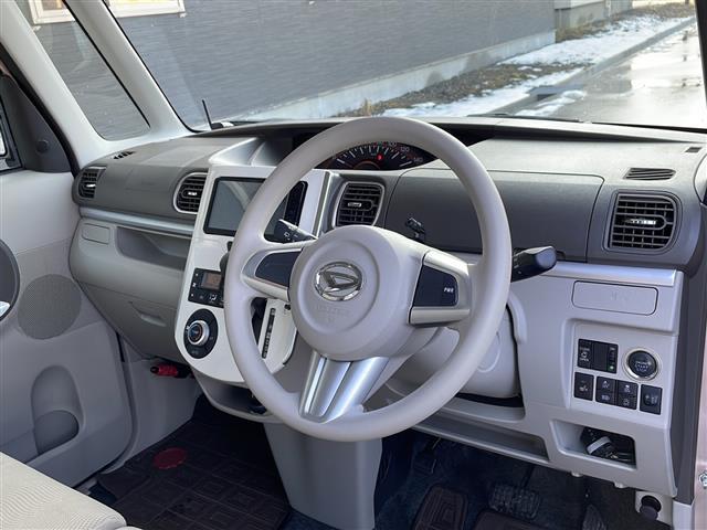 タント X ホワイトアクセントSAIII /4WD/禁煙/社外ナビ CD/BT/DVD/フルセグ/SD/USB/片側電動ドア/衝突軽減ブレーキ/横滑り防止/アイドリングストップ/運転席シートヒーター/オートライト(12枚目)