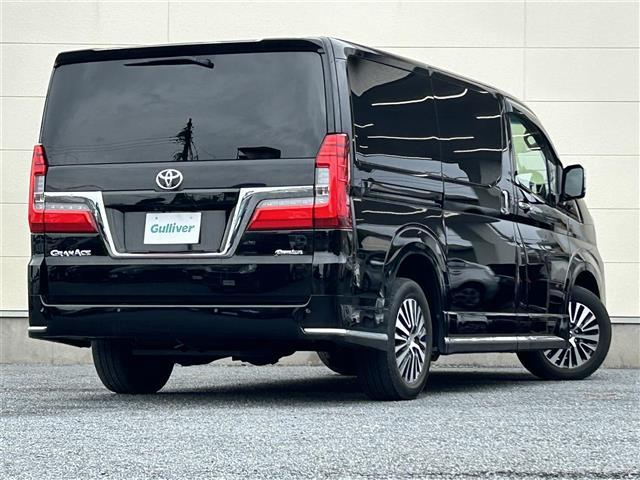 グランエース プレミアム 純正ディスプレイオーディオ(AM/FM/BT/Miracast)/全方位カメラ/ドラレコ/レーダークルーズコントロール/両側パワスラ/ETC/LED/レザーシート/シートヒーター/オットマン/純正AW(15枚目)