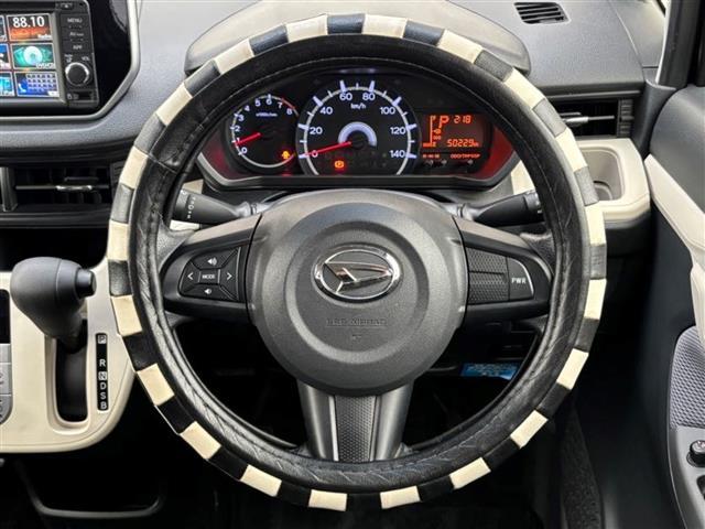 ムーヴ Xターボ SAII 純正メモリナビ(AM/FM/CD/DVD)/保証書/バックカメラ/ビルトインETC/前方ドライブレコーダー/プッシュスタート/純正フロアマット/純正アルミホイール/純正ドアバイザー(6枚目)