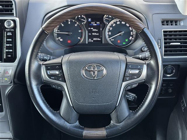 ランドクルーザープラド TZ-G 純正ナビ(AM/FM/CD/DVD/USB/Bluetooth/フルセグ)/全方位カメラ/前方ドライブレコーダー/前後コーナーセンサー/追従型クルコン/ETC2.0/SoundWaveセキュリティ(7枚目)