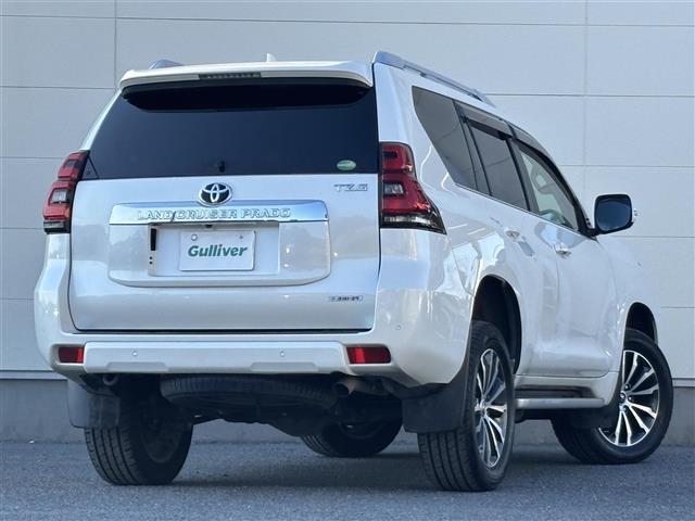 ランドクルーザープラド TZ-G 純正ナビ(AM/FM/CD/DVD/USB/Bluetooth/フルセグ)/全方位カメラ/前方ドライブレコーダー/前後コーナーセンサー/追従型クルコン/ETC2.0/SoundWaveセキュリティ(17枚目)