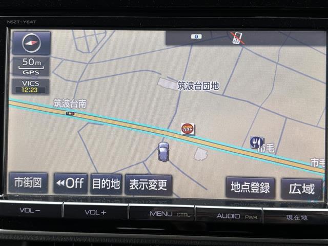 【カーナビ】ナビ利用時のマップ表示は見やすく、いつものドライブがグッと楽しくなります。