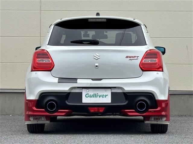 スイフトスポーツ ベースグレード　純正ナビ　（ＣＤ／ＤＶＤ／ＴＶ／Ｂｌｕｅｔｏｏｔｈ）／全方位カメラ／追従クルーズコントロール／前後ドライブレコーダー／シートヒーター／社外エアロ／パドルシフト／スペアキー（19枚目）