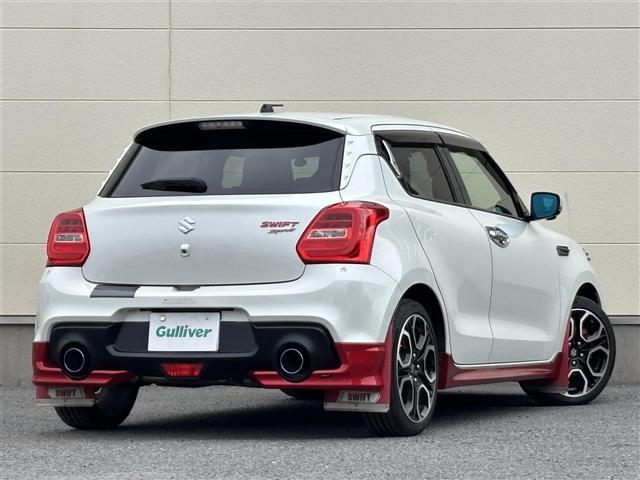 スイフトスポーツ ベースグレード　純正ナビ　（ＣＤ／ＤＶＤ／ＴＶ／Ｂｌｕｅｔｏｏｔｈ）／全方位カメラ／追従クルーズコントロール／前後ドライブレコーダー／シートヒーター／社外エアロ／パドルシフト／スペアキー（20枚目）