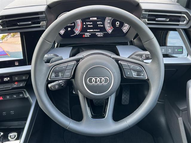 A3 スポーツバック30TFSIアドバンスド ワンオーナー/純正ナビ/Applecarplay/バックカメラ/フルセグ/パーキングアシスト/純正ドライブレコーダー/アイドリングストップ/クルーズコントロール/シートヒーター/置くだけ充電(7枚目)