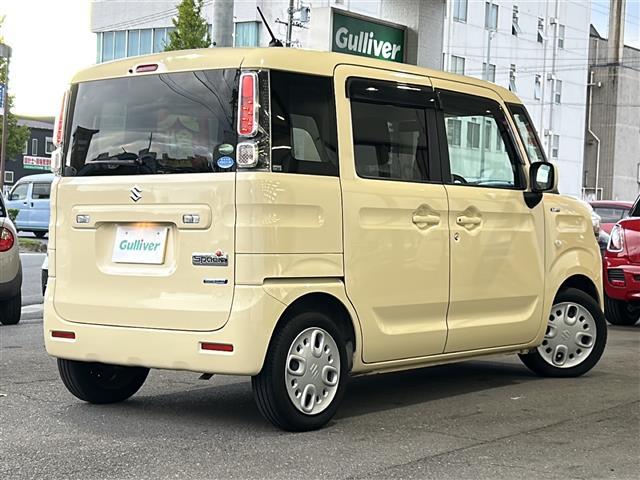 スペーシア ハイブリッドＧ　ＣＤ／ＣＤチェンジャー　両側スライドドア　純正フロアマット　純正ドアバイザー　横滑り防止装置　盗難防止装置　オートライト　アイドリングストップ　ベンチシート　スマートキー　スペアキー　冬タイヤ×４（33枚目）