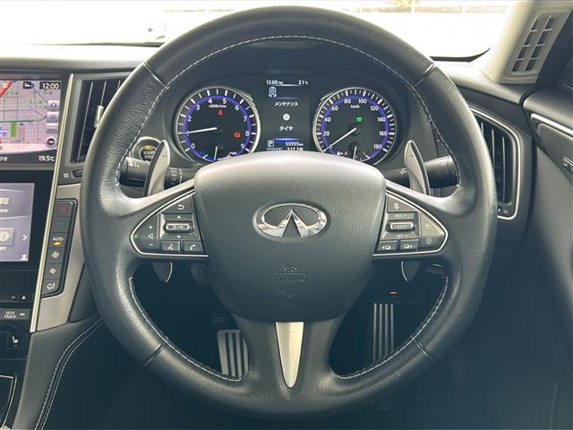 スカイライン 350GT ハイブリッド タイプSP 純正ナビ/本革シート/前席パワーシート/前席シートヒーター/D席シートメモリー/レーダークルーズコントロール/アラウンドビューモニター/コーナーセンサー/ドライブレコーダー/パドルシフト/スペアキー有(10枚目)