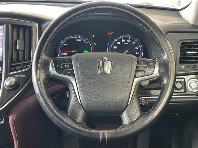 クラウンハイブリッド アスリートＳ　純正ナビ／フルセグＴＶ／全周囲カメラ／ドライブレコーダー／レーダークルーズコントロール／プリクラッシュセーフティシステム／コーナーセンサー／シートヒーター／パワーシート／ビルトインＥＴＣ／スペアキー（42枚目）