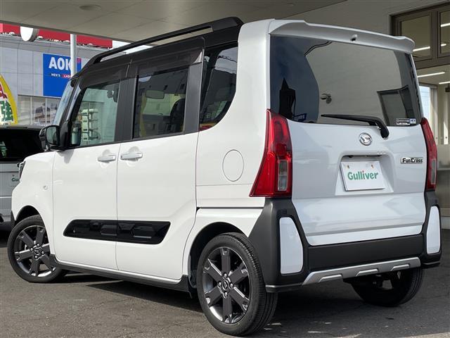 タント ファンクロスターボ　ワンオーナー／純正ナビ／フルセグＴＶ／ブラインドスポットモニター／パノラミックビューモニター／両側パワースライドドア／シートヒーター／スマートアシスト／ドライブレコーダー／ビルトインＥＴＣ／スペアキー（30枚目）