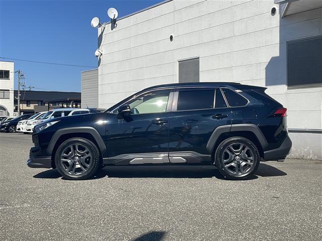 RAV4 アドベンチャー 4WD パノラマルーフ JAOS(F,R,S) 純正ディスプレイオーディオ 純正19AW ルーフレール プリクラッシュセーフティ レーダークルコン ブラインドスポットモニター レーンキープアシスト(6枚目)