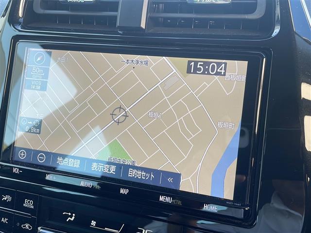 プリウス Sツーリングセレクション ワンオーナー 純正9インチナビ フルセグ 360°カメラ ブラックレザーシート プリクラッシュセーフティ レーンキープアシスト レーダークルコン クリアランスソナー 純正17AW ETC2.0(16枚目)