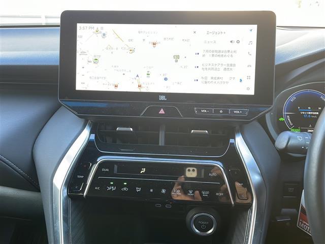 ハリアーハイブリッド Z ワンオーナー メーカーナビ フルセグ 360°カメラ JBL プリクラッシュセーフティ レーンキープアシスト レータークルコン ブラインドスポットモニター 純正19AW デジタルインナーミラー(18枚目)