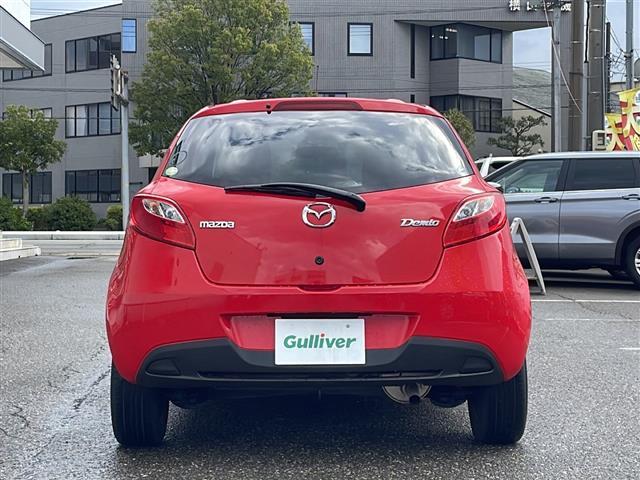 デミオ 13Cスマートエディション 社外メモリーナビゲーション ワンセグテレビ キーレスキー ライトレベライザー ドアバイザー 電動格納ミラー(3枚目)