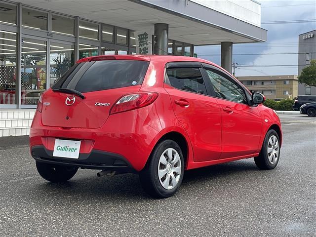 デミオ 13Cスマートエディション 社外メモリーナビゲーション ワンセグテレビ キーレスキー ライトレベライザー ドアバイザー 電動格納ミラー(5枚目)