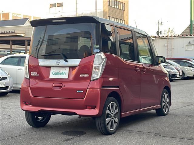 デイズルークス ライダー　純正メモリナビ　フルセグ　アラウンドビューモニター　エマージェンシーブレーキ　ＥＴＣ　純正１５インチアルミホイール　両側電動スライドドア　ＨＩＤライト　フォグ　リアサーキュレーター　スマートキー（5枚目）