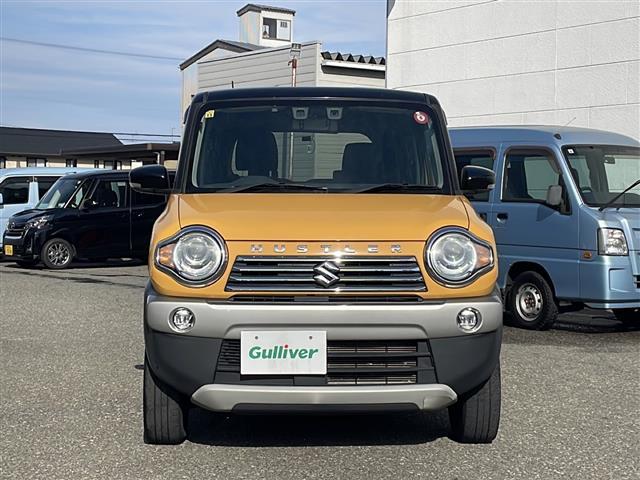 ハスラー Ｊ　ワンオーナー　ブラックインテリアパッケージ　４ＷＤ　社外ナビ　フルセグ　前後ドラレコ　純正１５ＡＷ　　ＥＴＣ　デュアルカメラブレーキサポート　レーンキープアシスト　シートヒーター　ＨＩＤ　ＬＥＤフォグ（2枚目）