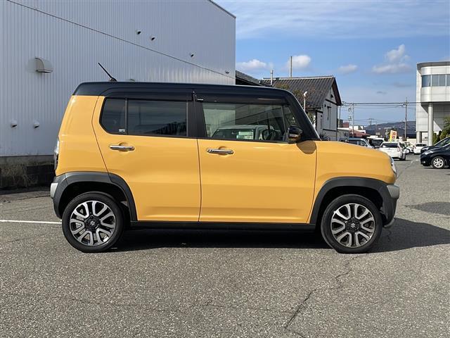 ハスラー Ｊ　ワンオーナー　ブラックインテリアパッケージ　４ＷＤ　社外ナビ　フルセグ　前後ドラレコ　純正１５ＡＷ　　ＥＴＣ　デュアルカメラブレーキサポート　レーンキープアシスト　シートヒーター　ＨＩＤ　ＬＥＤフォグ（7枚目）