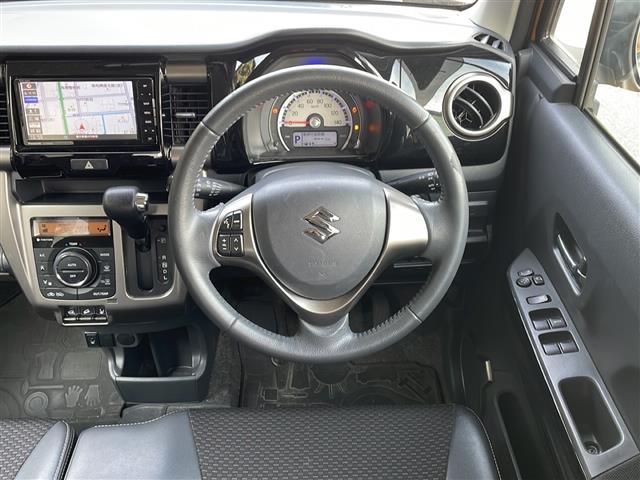 ハスラー Ｊ　ワンオーナー　ブラックインテリアパッケージ　４ＷＤ　社外ナビ　フルセグ　前後ドラレコ　純正１５ＡＷ　　ＥＴＣ　デュアルカメラブレーキサポート　レーンキープアシスト　シートヒーター　ＨＩＤ　ＬＥＤフォグ（16枚目）