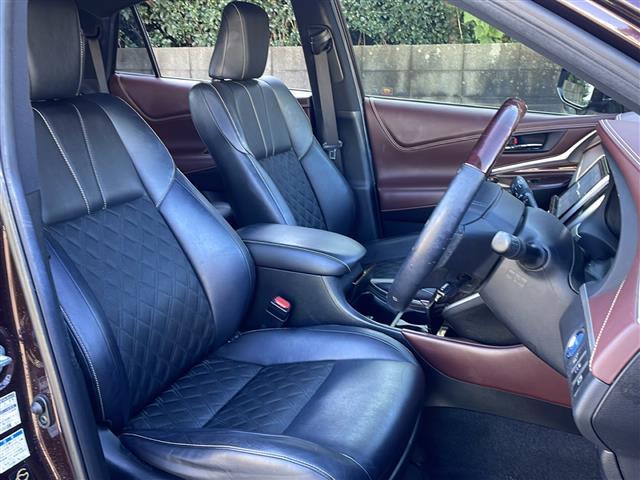 ハリアーハイブリッド プレミアム　ワンオーナー　純正ナビ　フルセグ　クルコン　バックカメラ　ＥＴＣ　純正１８ＡＷ　コーナーセンサー　パワーバックドア　ハーフレザーシート　ＬＥＤライト　ＬＥＤフォグ　パワーシート　スマートキー（37枚目）