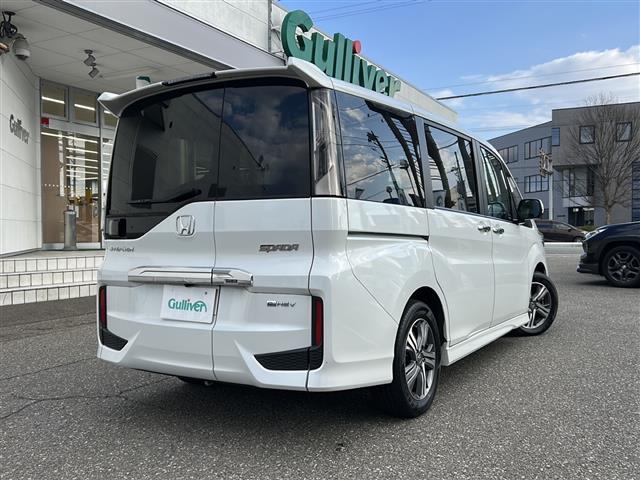 ステップワゴンスパーダ e:HEVスパーダ G・EX ホンダセンシング 純正10インチナビ フルセグ 両側パワスラ ホンダセンシング レーダークルコン レーンキープアシスト わくわくゲート 純正16AW ETC2.0 ドラレコ シートヒーター LEDライト スマートキー(5枚目)