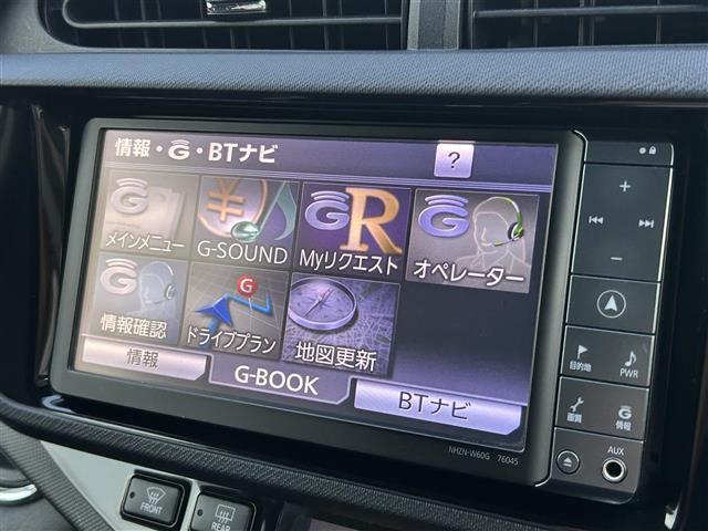 アクア Ｇ　Ｇ’ｓ　ディーラー純正ナビ（ＮＨＺＮ－Ｗ６０Ｇ）／ＢＴ／ＣＤ／ＴＶ／ＤＶＤ／ＳＤ／　衝突軽減システム　横滑り防止装置　車線はみだし防止装置　バックカメラ　ＬＥＤヘッドライト　ＬＥＤフォグライト（18枚目）