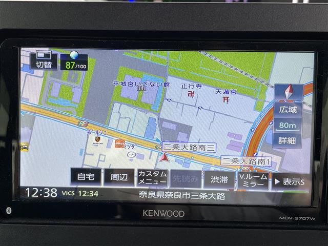 タント カスタムＲＳセレクション　１オーナー　両側パワスラ　純正ディーラナビ（ＭＤＶ－Ｓ７０７Ｗ）／ＢＴ／ＣＤ／ＤＶＤ／ＴＶ／ＳＤ／ＵＳＢ／ｉＰｏｄ／　衝突軽減システム　レーンキープアシスト　コーナーセンサー追従式レー（17枚目）