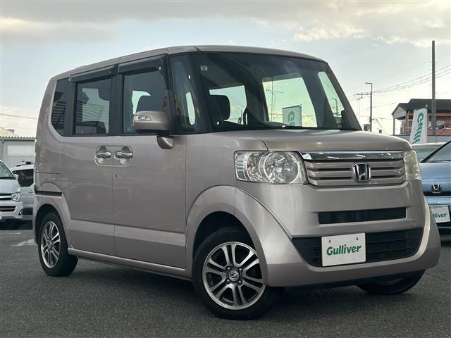 N-BOX G SSパッケージ 1オーナー 両側パワスラ 純正ディーラーナビ(VXM-122VFi)/BT/CD/TV/SD/ 横滑り防止装置 バックカメラ ETC アイドリングストップ オートLEDライト(2枚目)