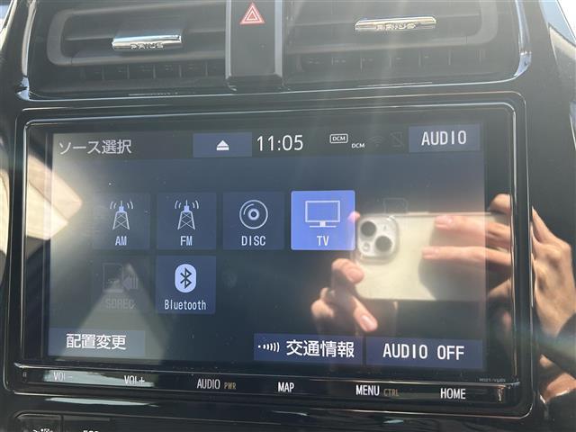 プリウス A 1オナ 純ナビ(NSZT-Y68T) BT/CD バック/全方位カメラ ETC 前後ドラレコ パワーシート コナセン ブラインドスポットモニター ToyotaSafetySense 追従クルコン(4枚目)