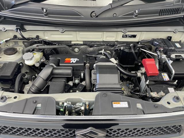 ハスラー JスタイルIIターボ 純正メモリナビ フルセグ CD DVD BT 全方位カメラ 追従型クルーズコントロール アイドリングストップ 前席シートヒーター 2インチリフトアップ KYB 4WD ルーフレール(43枚目)