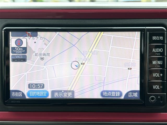 パッソ モーダ S 純正SDナビ【Bluetooth/CD ワンセグテレビ バックカメラ プッシュスタート ETC LEDヘッドライト スマートキー 純正フロアマット(16枚目)