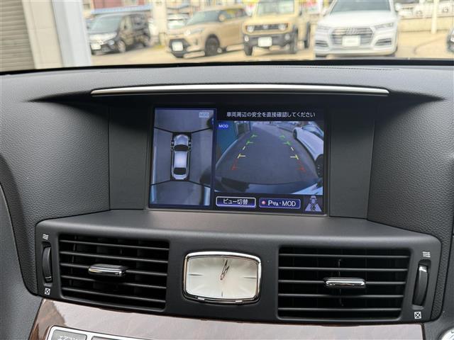 フーガハイブリッド ベースグレード ナビ アラウンドビュー BSM ハーフレザー ドラレコ(2枚目)