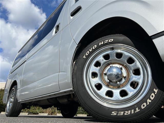 ハイエースバン ロングDX GLパッケージ ナビ Bカメラ シートカバー 16インチAW ETC(36枚目)