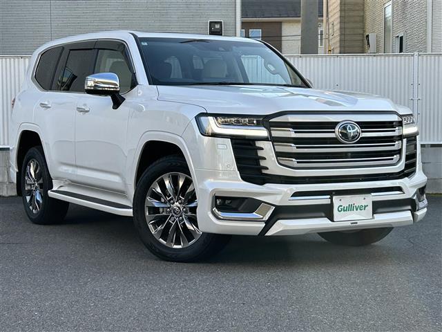 JAPAN 代表 本物 トヨタ ランドクルーザー ZX ワンオーナー☆純正メーカーナビ